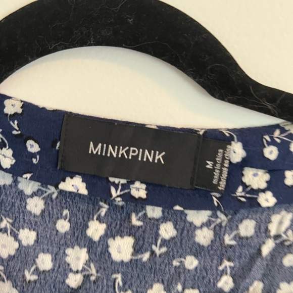 Minkpink Shady Days Ditsy Floral Wrap Dress - Picture 4 of 5